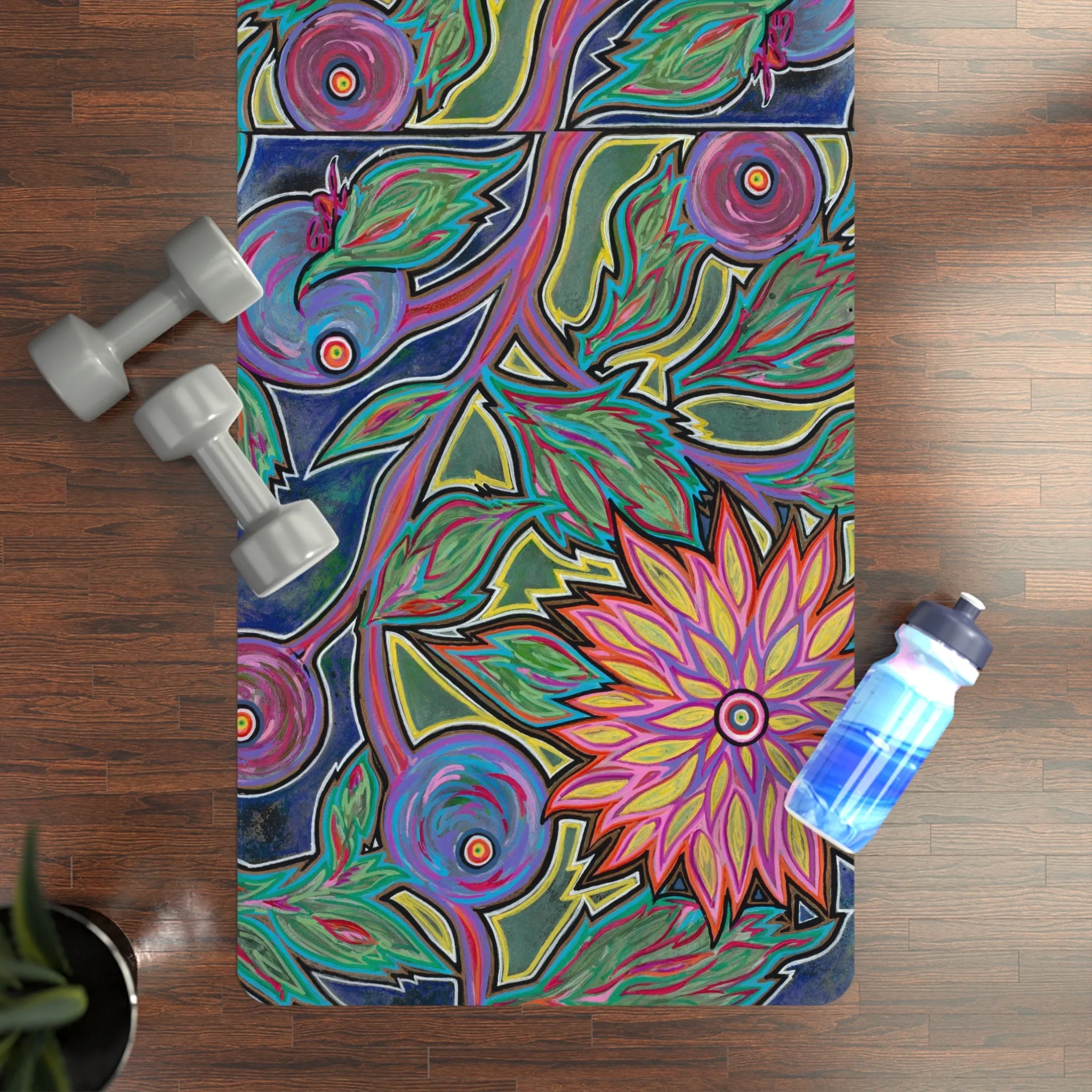 Garden Party Yoga Mat
