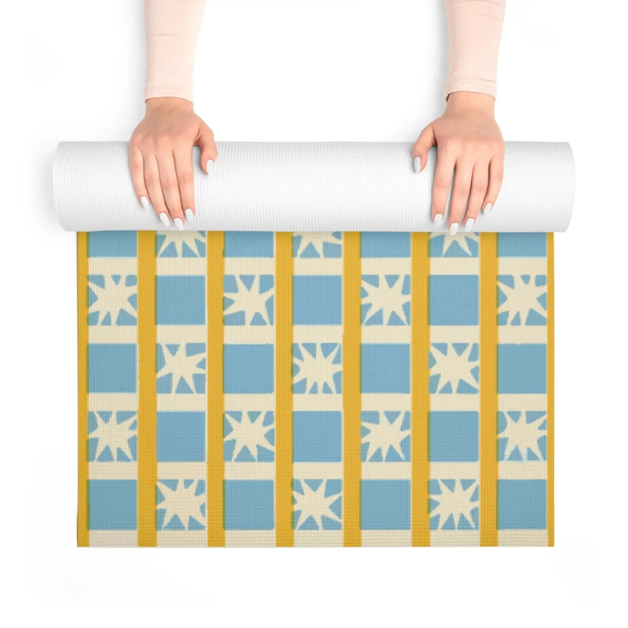 Golden Solstice Yoga Mat