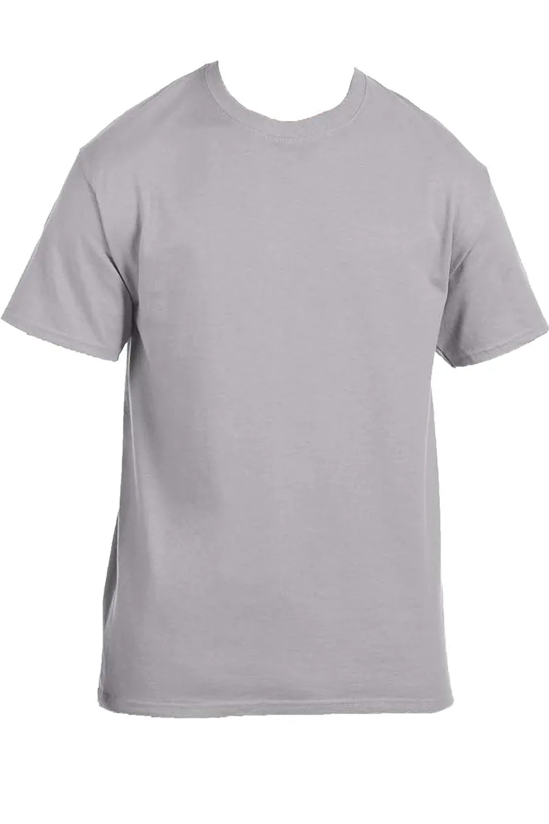 Groovy Game Day Orange And Black Dri-Power 50/50 Tee