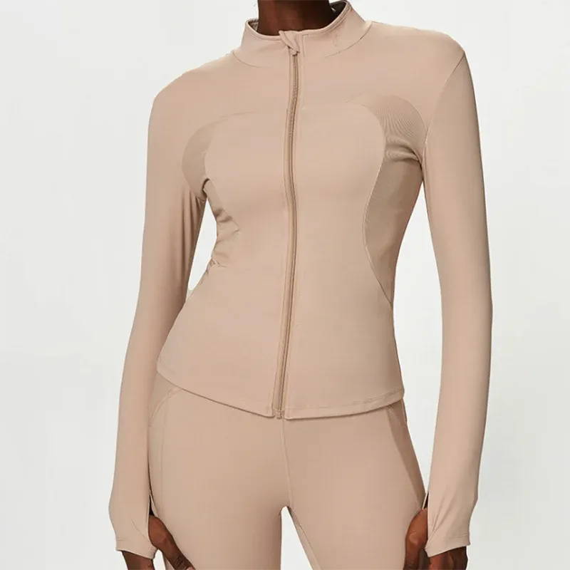 Gym Jacket With Thumb Holes
