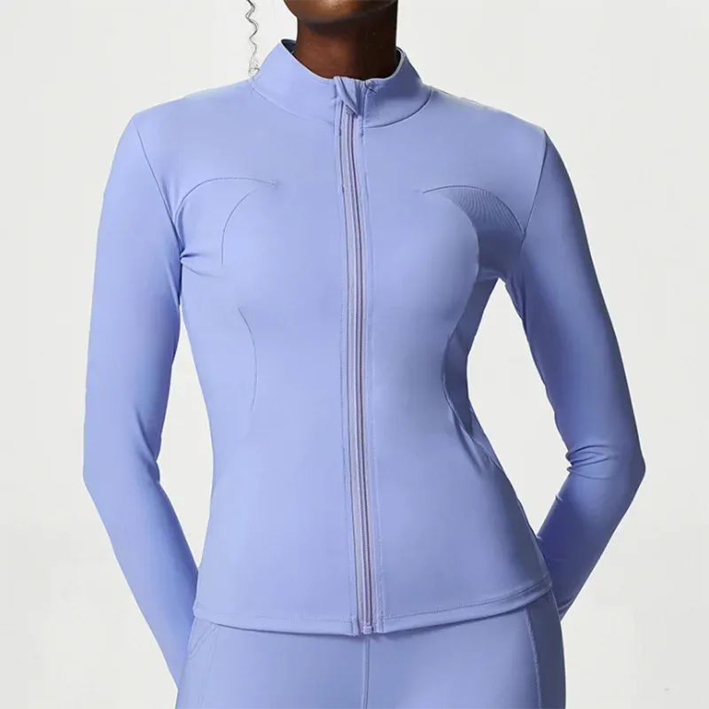 Gym Jacket With Thumb Holes