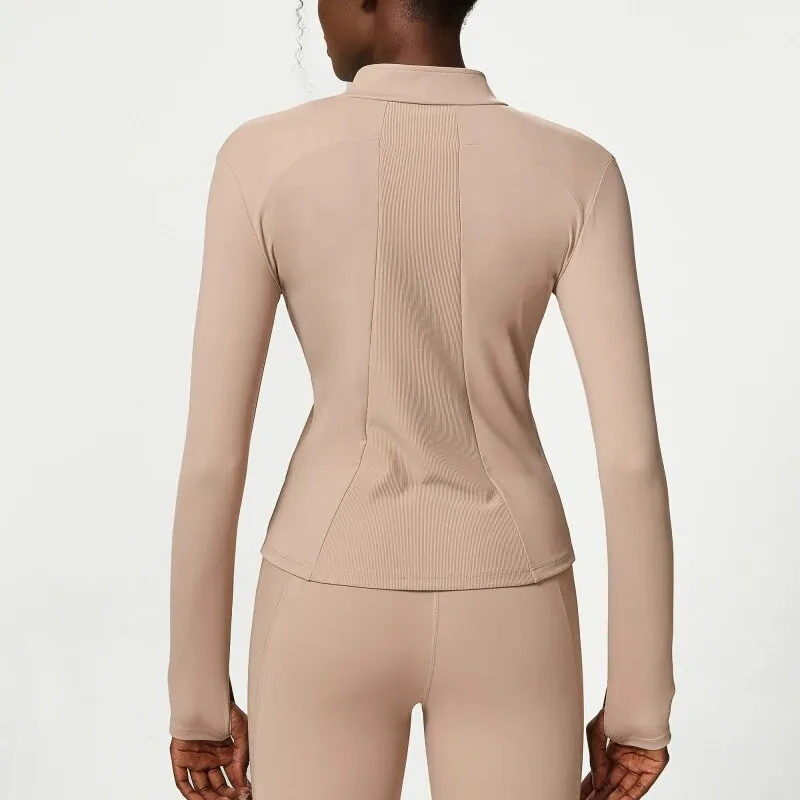 Gym Jacket With Thumb Holes