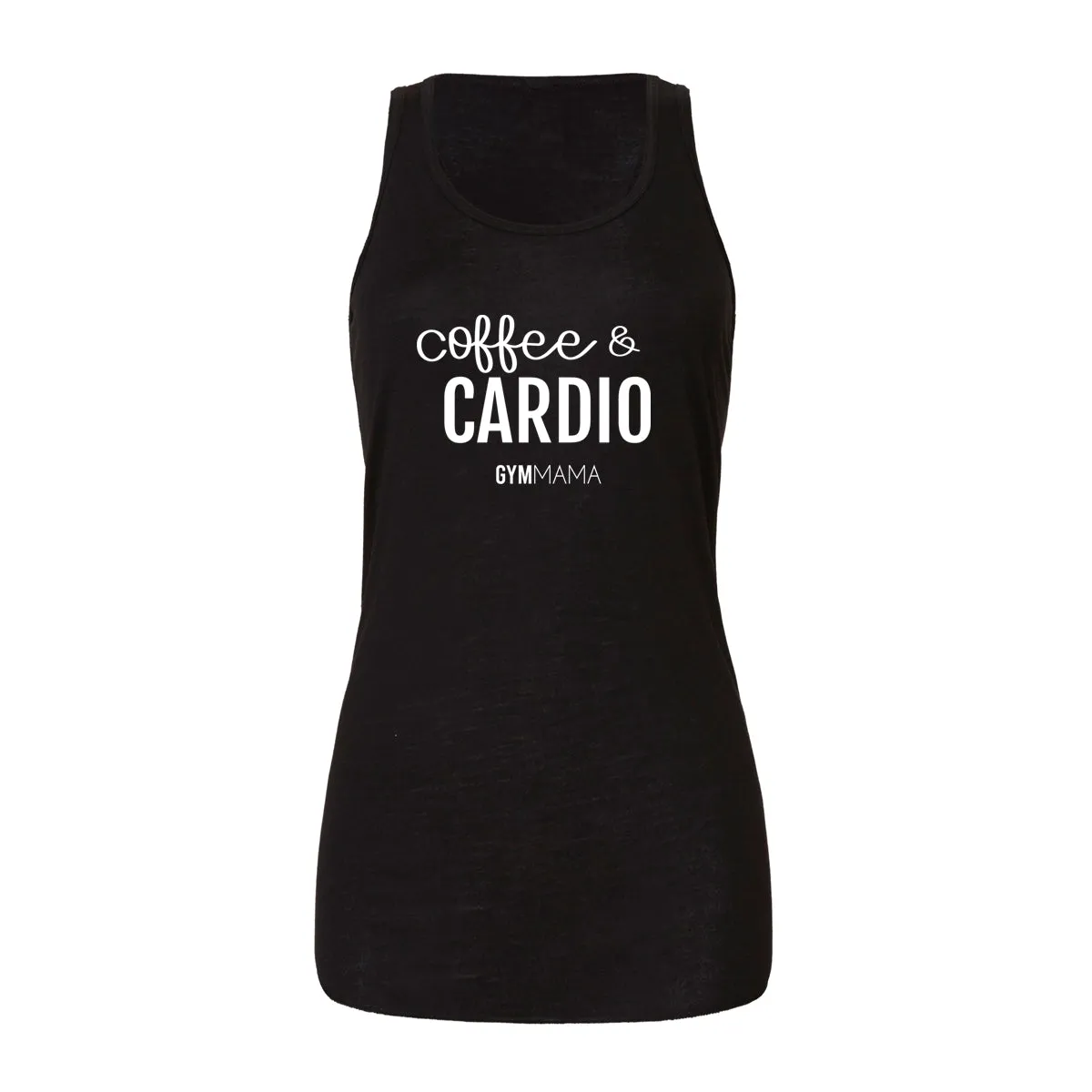 GYM MAMA COFFEE & CARDIO FLOWY RACER VEST