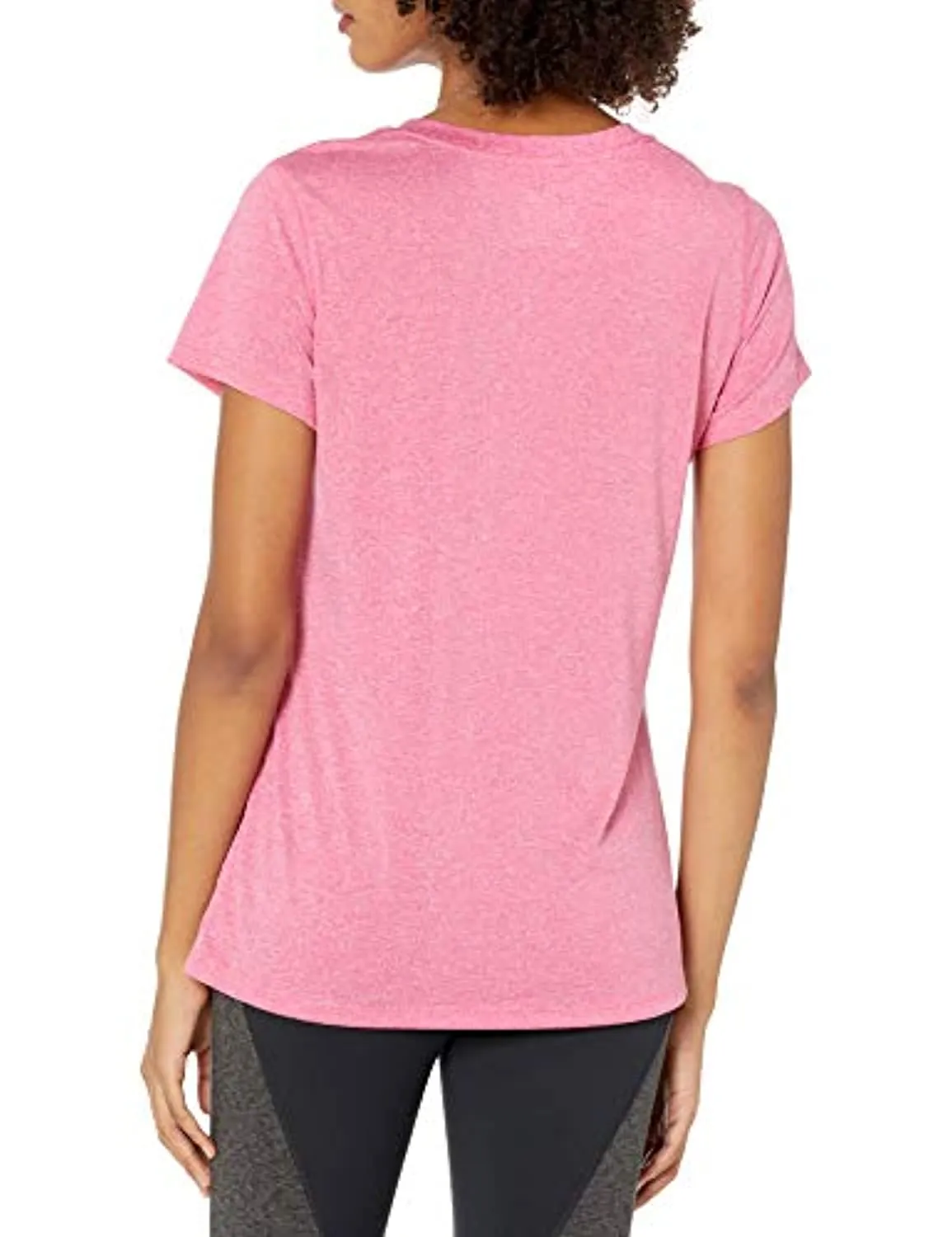 Hanes Sport Women's Heathered Performance V-Neck Tee