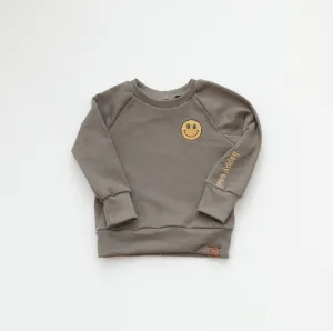 Happy Soul Smiley Raglan Sweatshirt