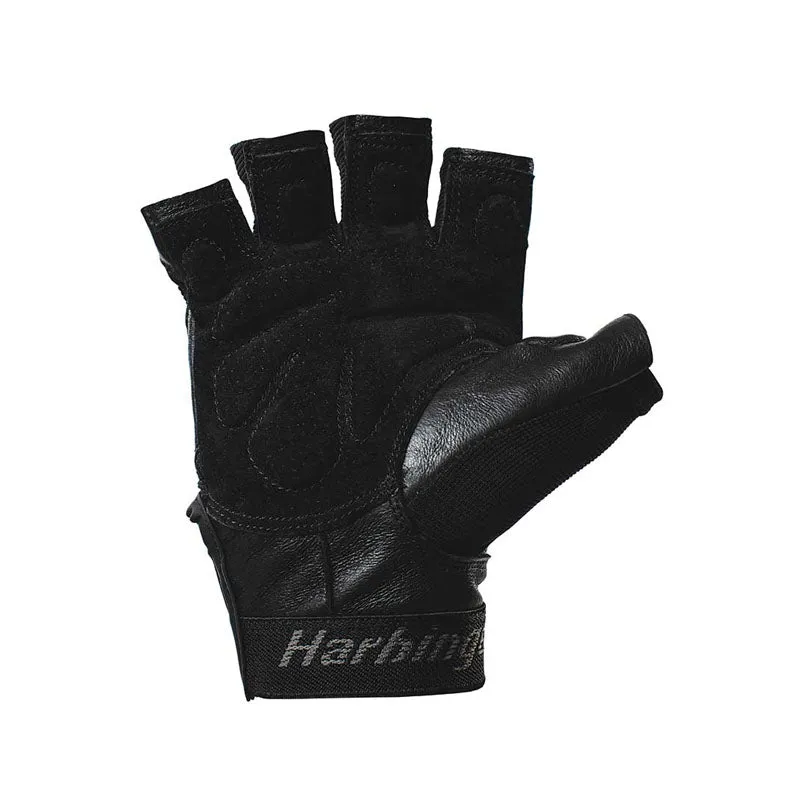 Harbinger Mens Training Grip Wristwrap Gloves