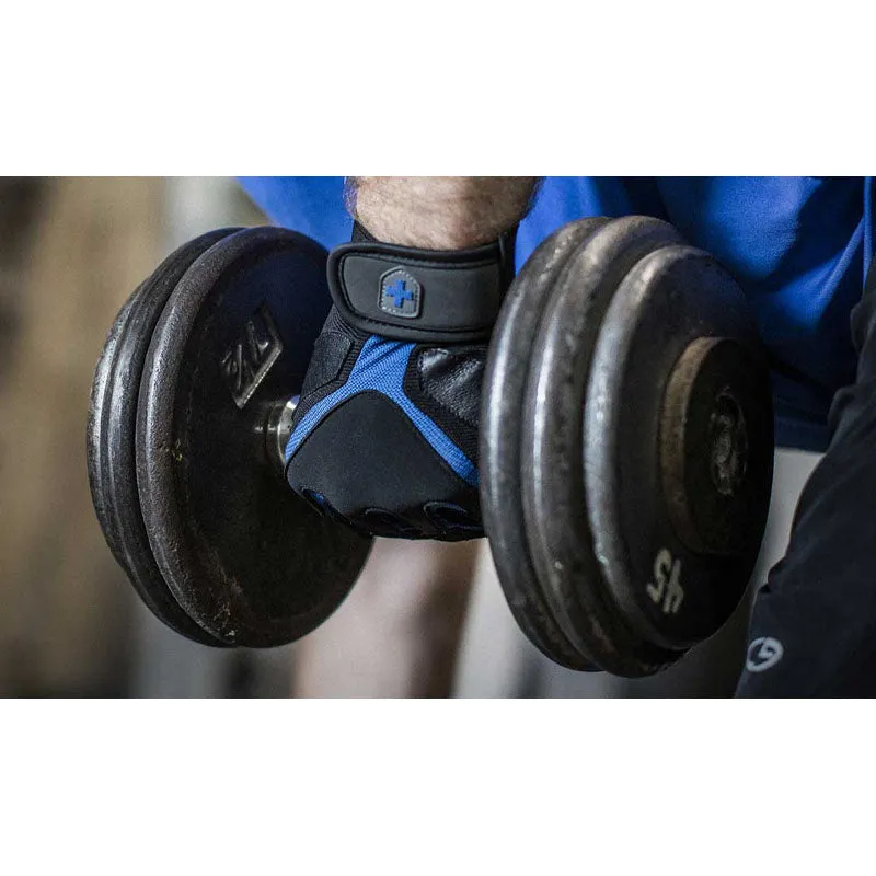 Harbinger Mens Training Grip Wristwrap Gloves