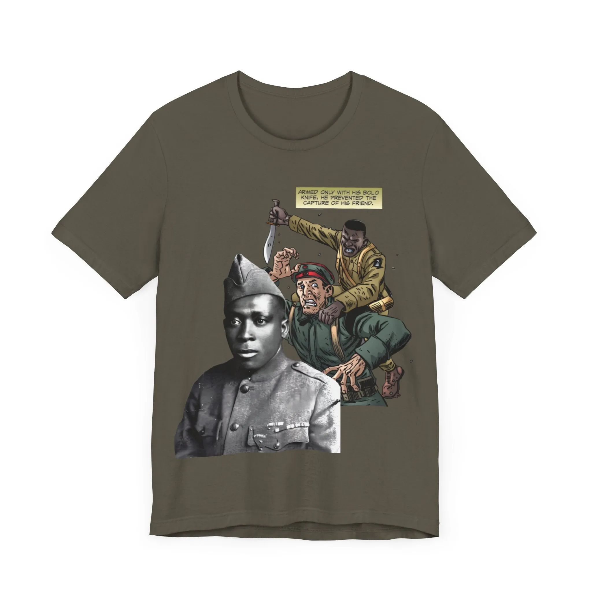 Harlem Hellfighter/Henry Johnson: Unisex T-Shirt