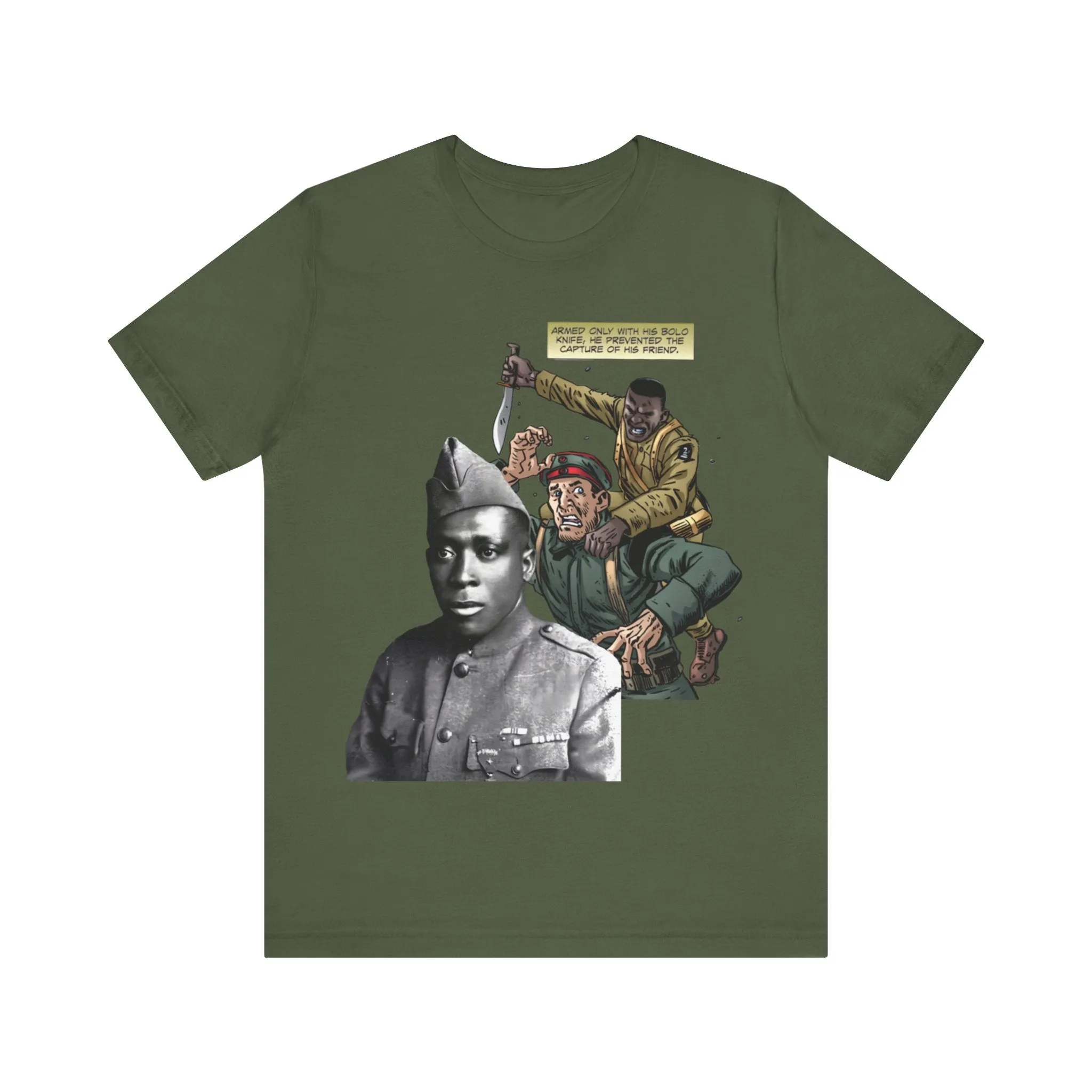 Harlem Hellfighter/Henry Johnson: Unisex T-Shirt