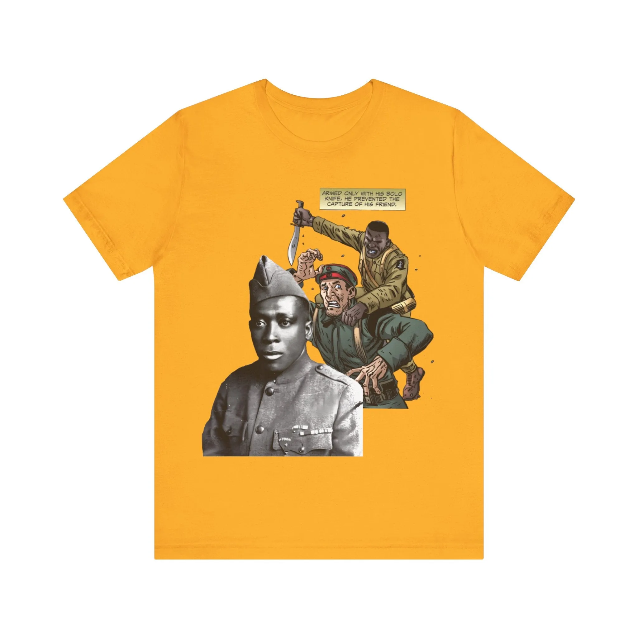 Harlem Hellfighter/Henry Johnson: Unisex T-Shirt
