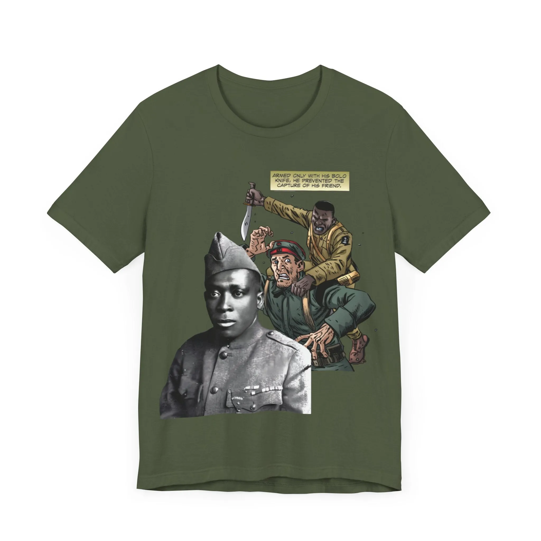 Harlem Hellfighter/Henry Johnson: Unisex T-Shirt