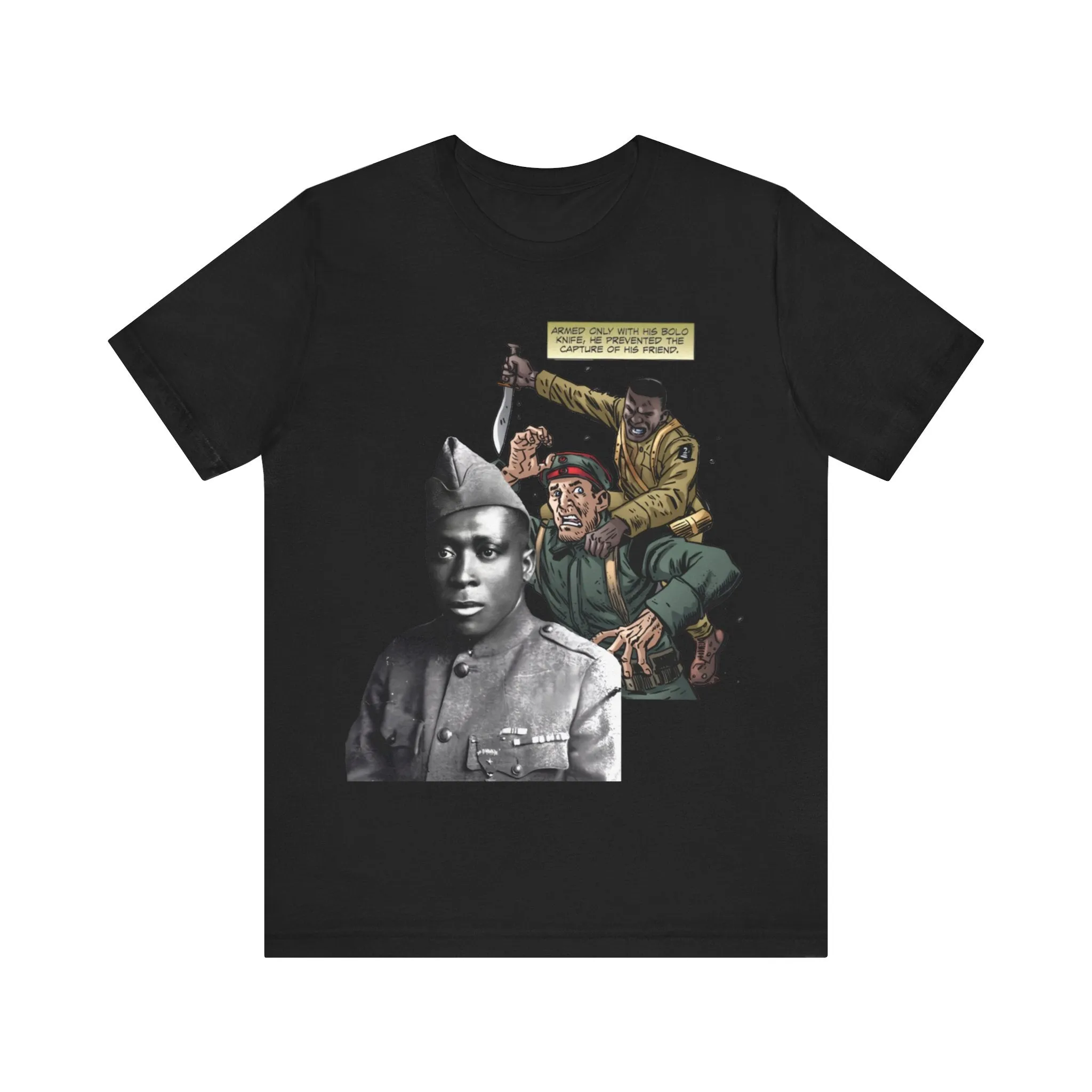 Harlem Hellfighter/Henry Johnson: Unisex T-Shirt