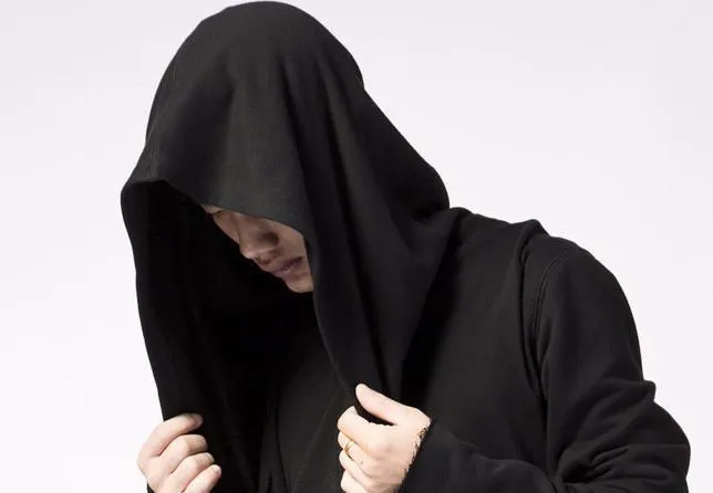 Hazu Hooded Cloak Cardigan