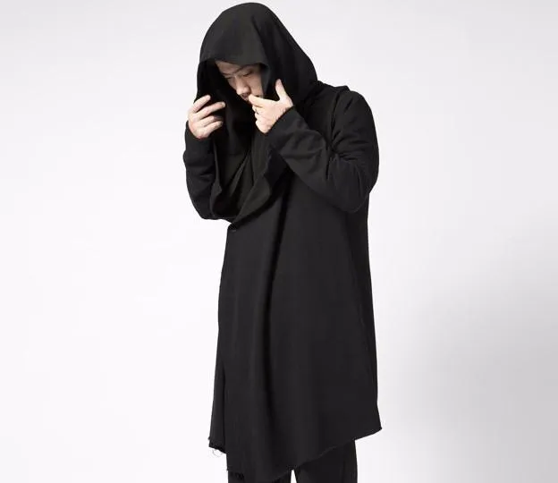 Hazu Hooded Cloak Cardigan