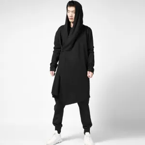 Hazu Hooded Cloak Cardigan