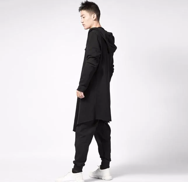 Hazu Hooded Cloak Cardigan