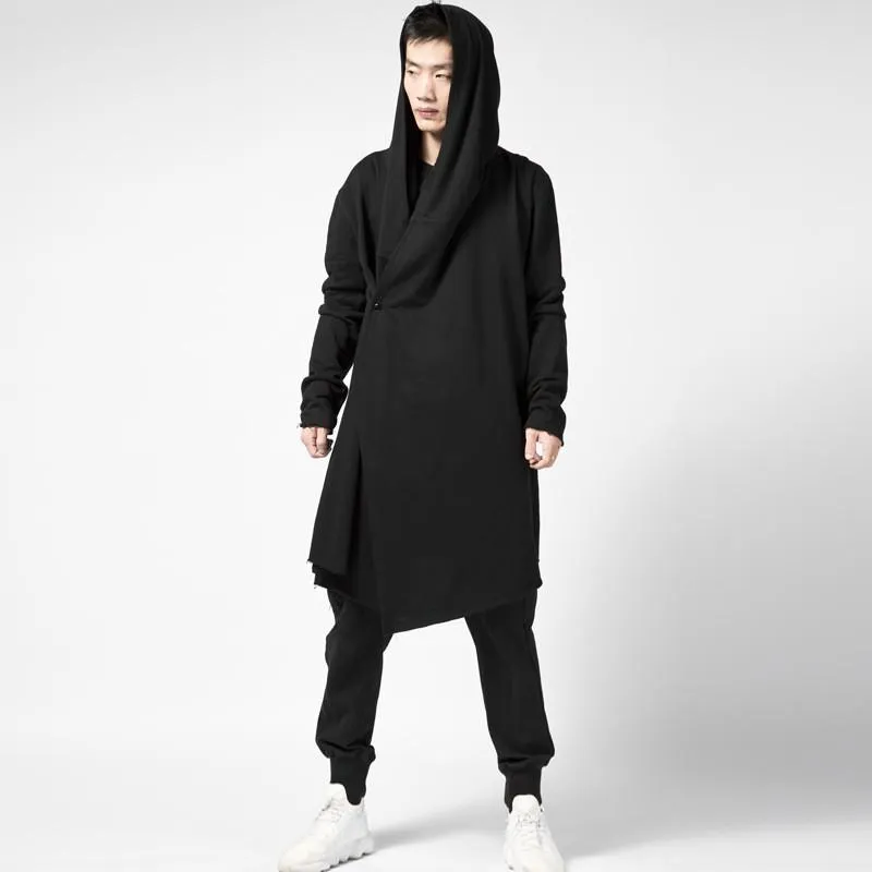 Hazu Hooded Cloak Cardigan