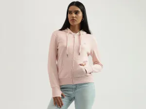 Hooded Neck Solid Sweatshirts