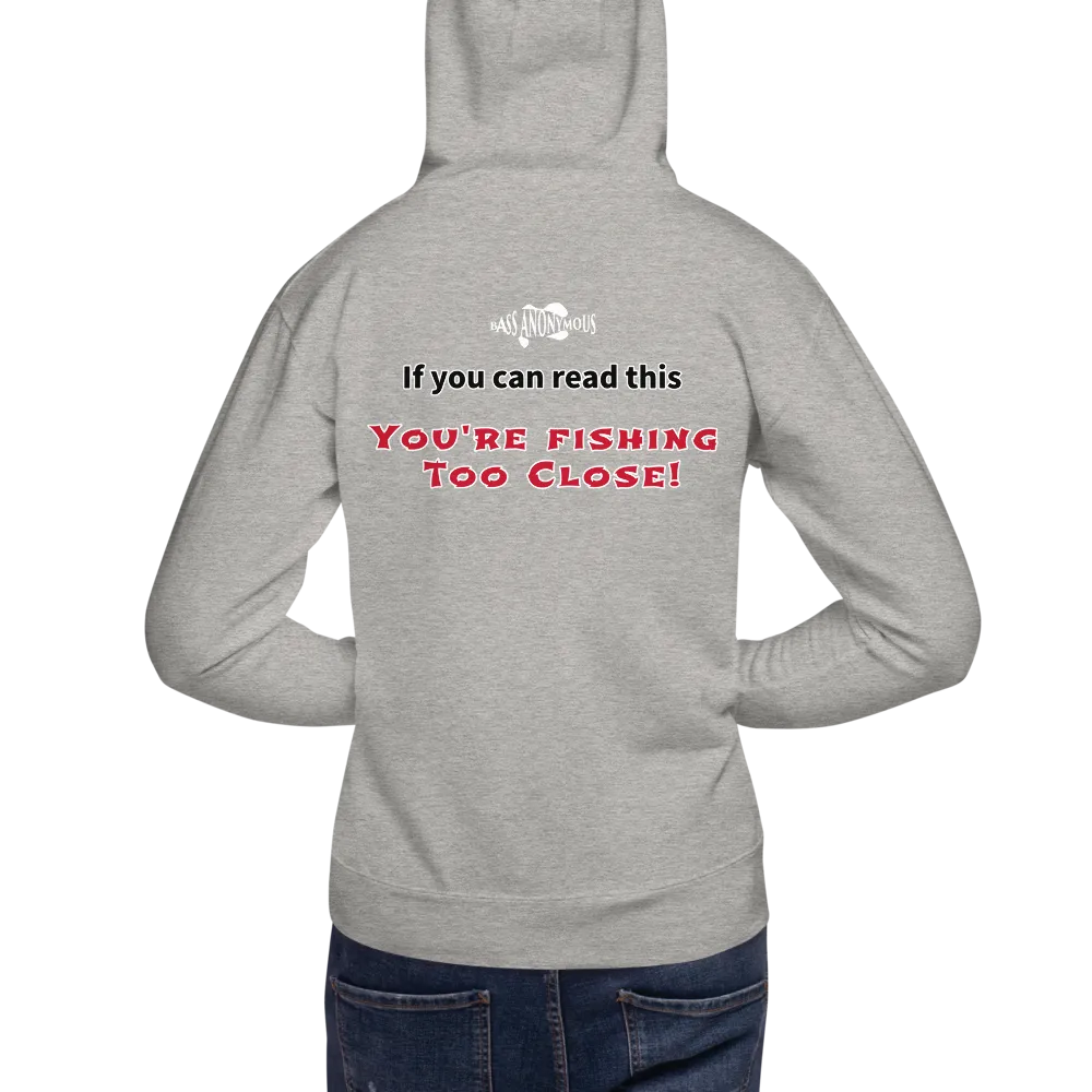Hoodie Bass Anonymous If you can read this