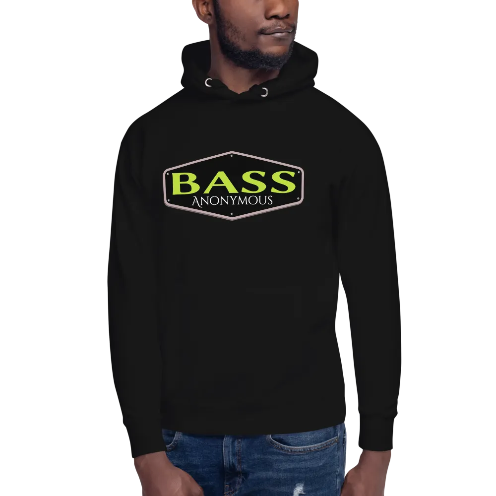 Hoodie Bass Anonymous If you can read this
