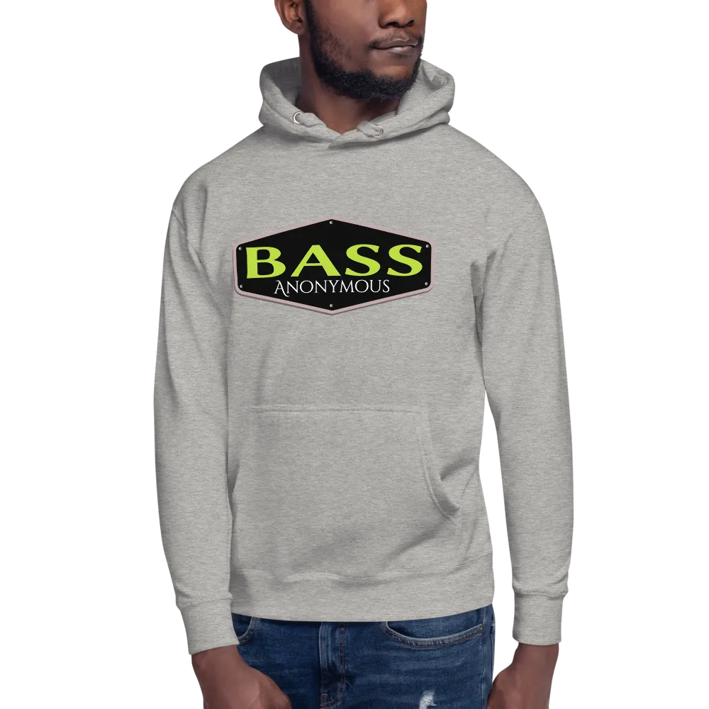 Hoodie Bass Anonymous If you can read this