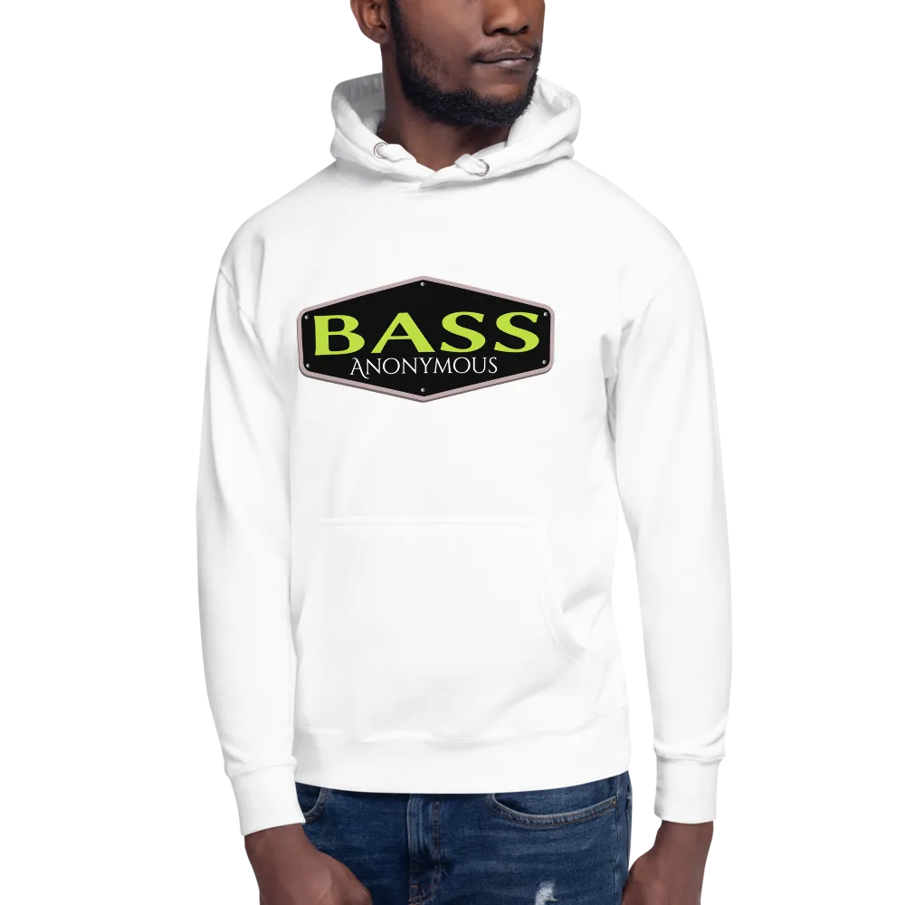 Hoodie Bass Anonymous If you can read this