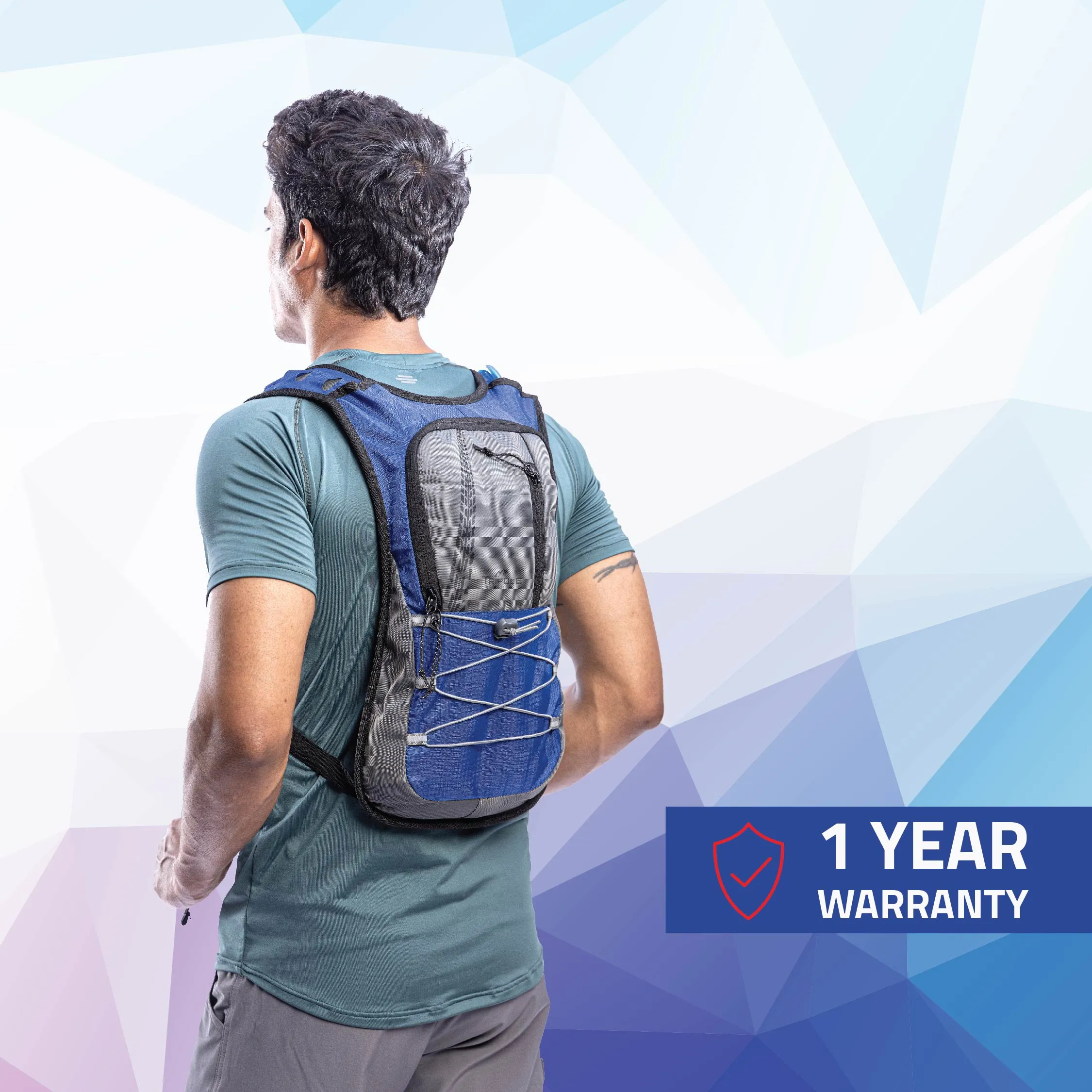 Hydration Backpack 2 litres for Cycling and Trail Running | 1 Year Warranty