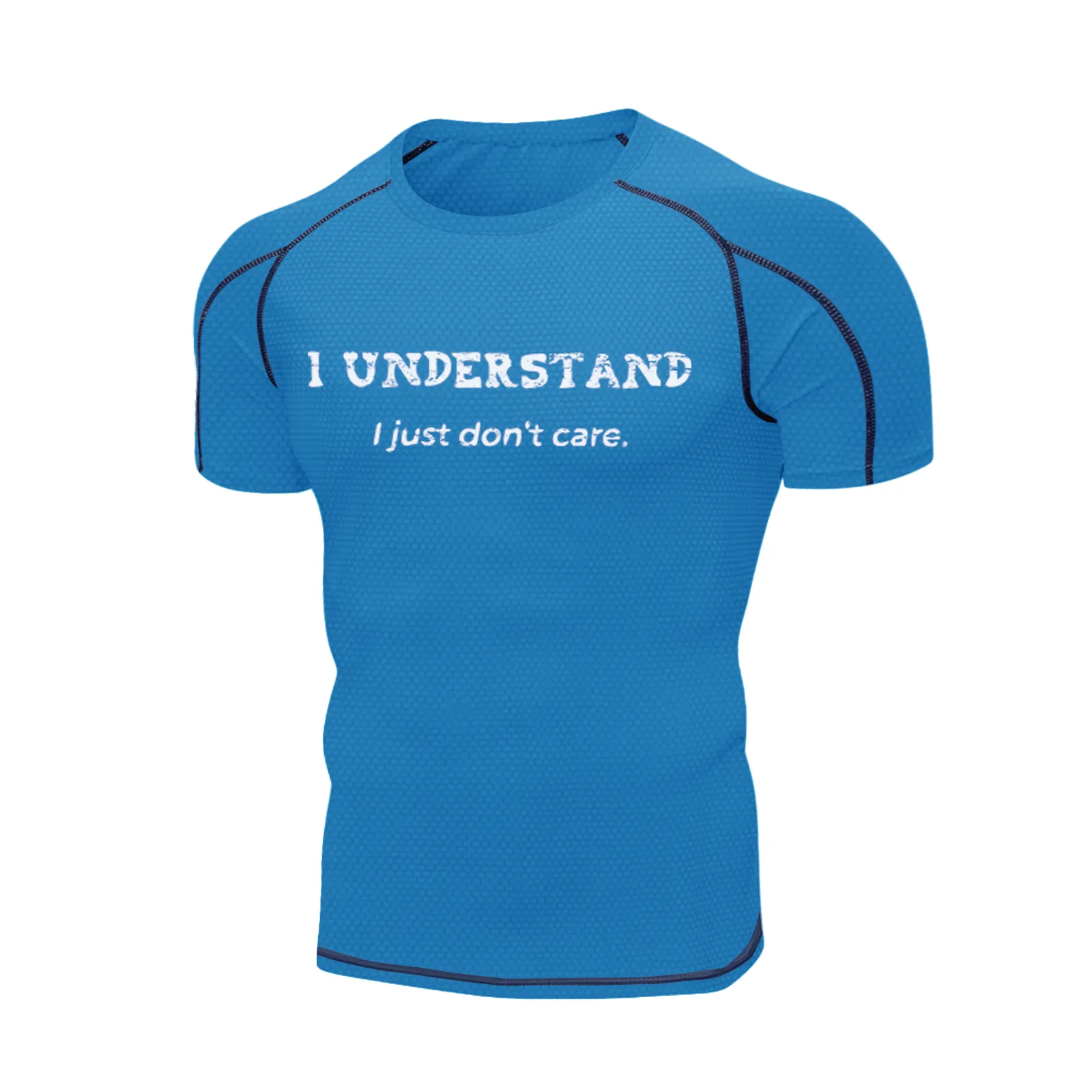 I UNDERSTAND QUICK DRY HONEYCOMB RAGLAN GRAPHIC TEE
