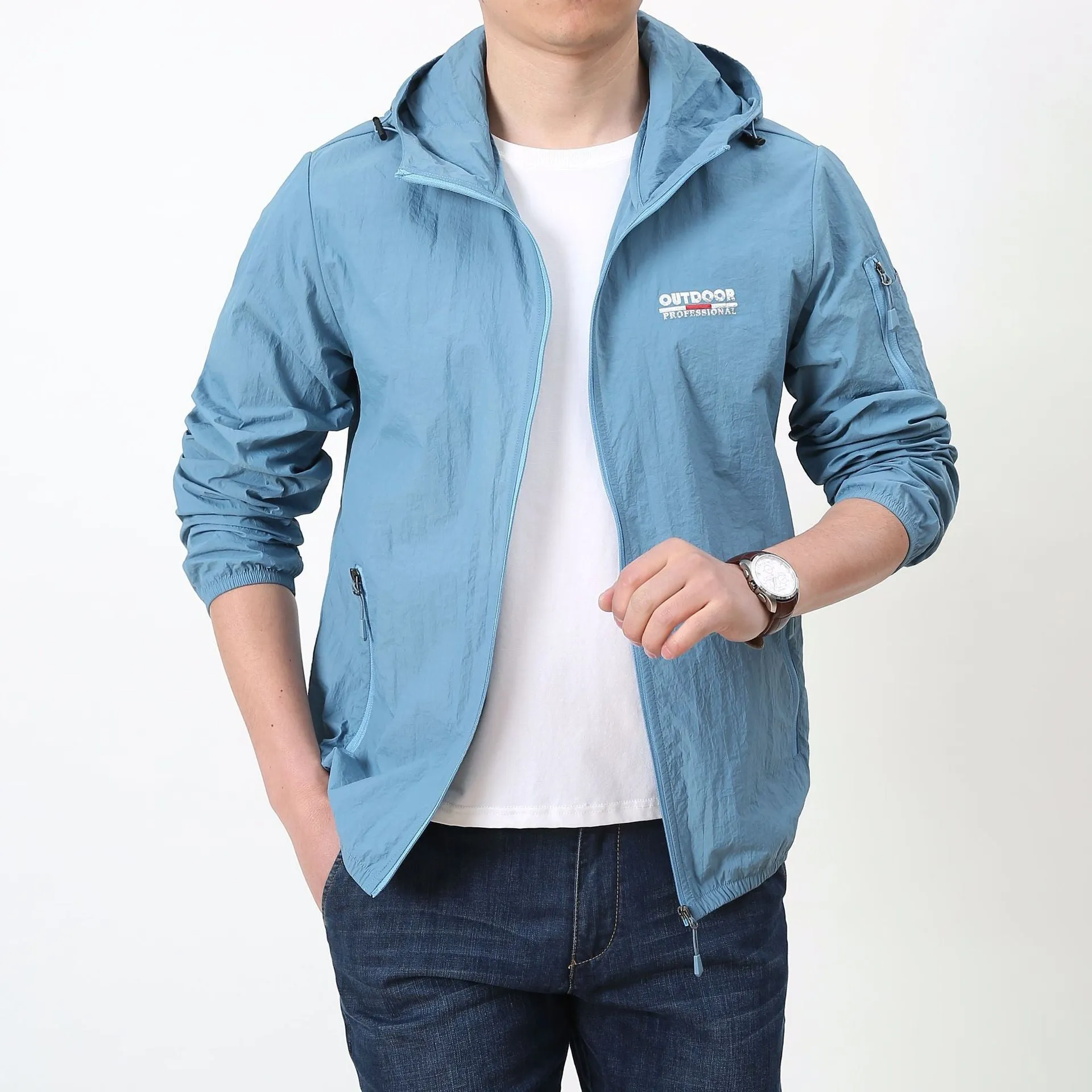 INSTOCK-Lightweight sun protection clothing for men