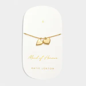 Katie Loxton Waterproof Maid Of Honour Bridal Charm Bracelet