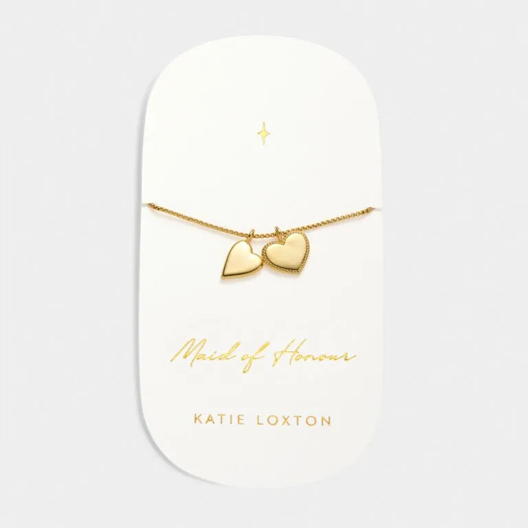 Katie Loxton Waterproof Maid Of Honour Bridal Charm Bracelet