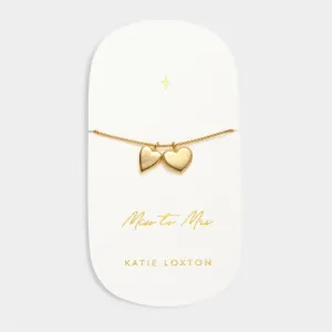 Katie Loxton Waterproof Miss To Mrs Bridal Charm Bracelet