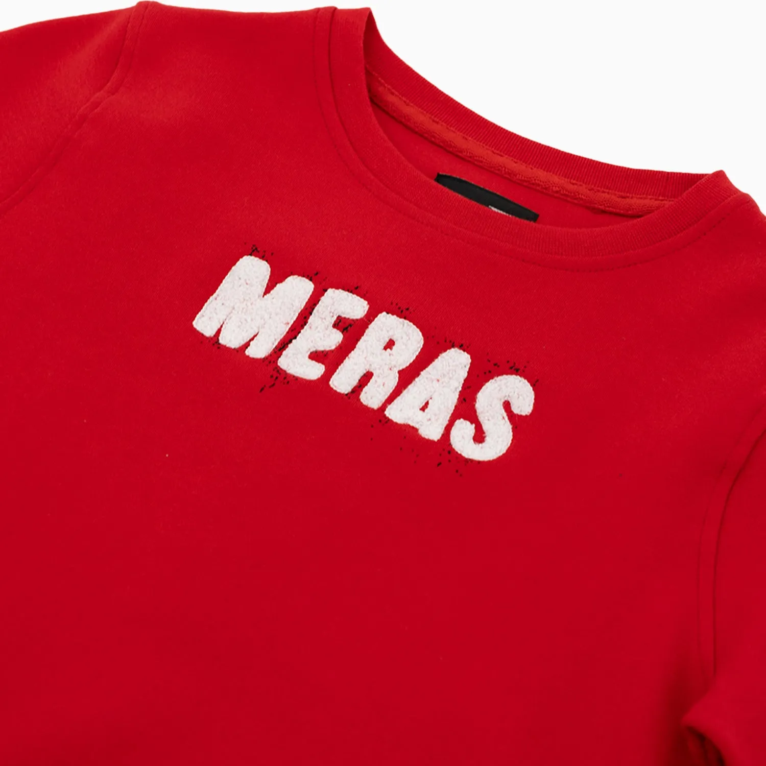 Kid's Chenille Patch Crew Neck Sweatshirt