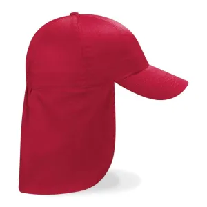 Kids Legionnaire Sun Protection Hat - Red