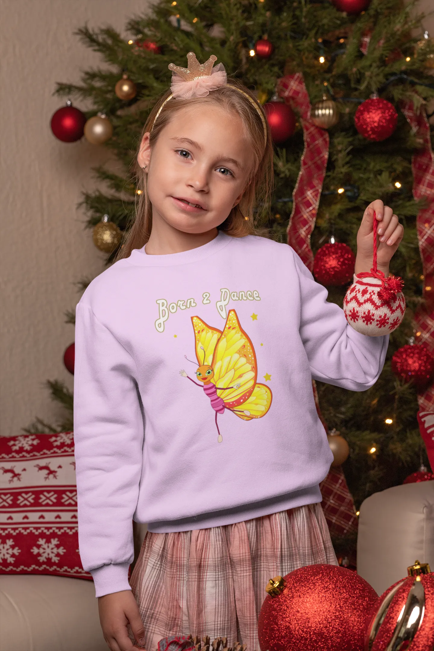 Kids "Born to Dance" Sweatshirt
