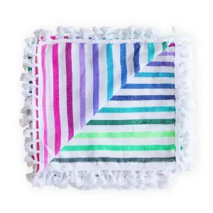Kid's Striped Beach Blanket
