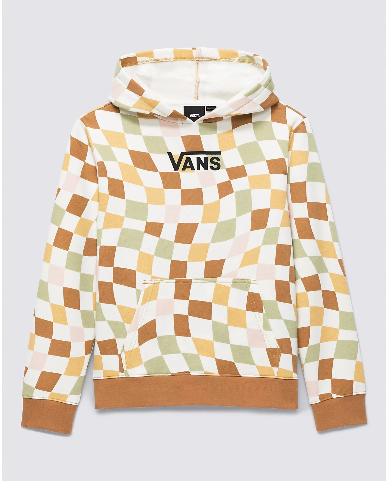 Kids Wavy Check Pullover Hoodie