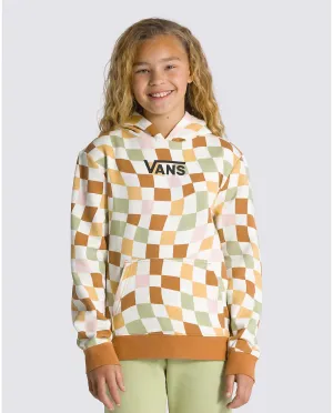 Kids Wavy Check Pullover Hoodie