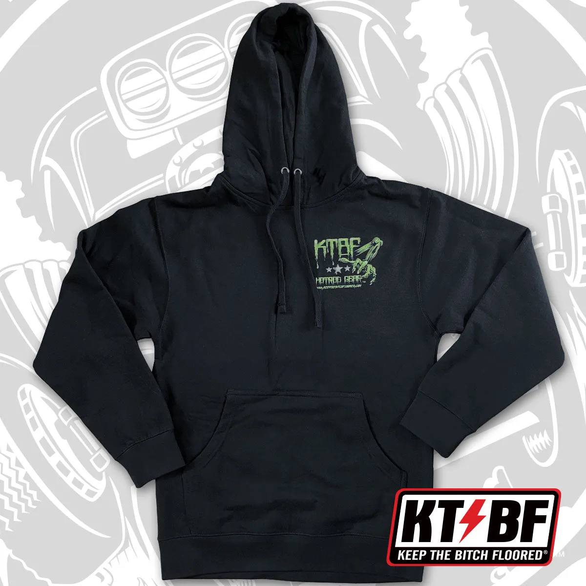 KTBF "Hot Rod Zombie" Pullover Hooded Sweatshirt