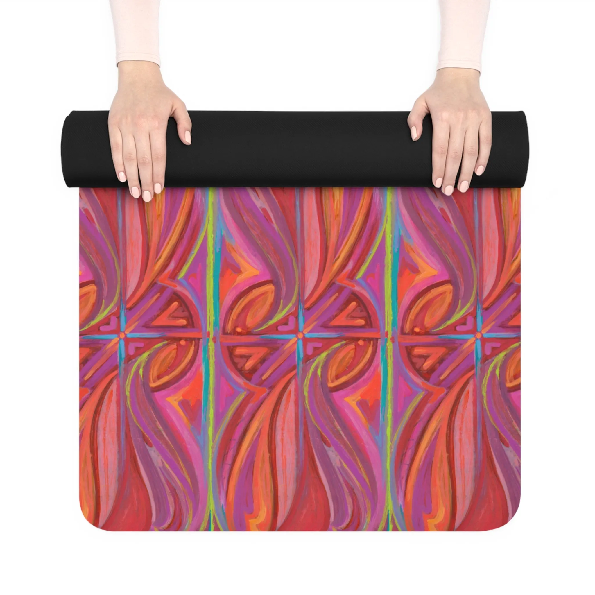 Love God Love People Yoga Mat