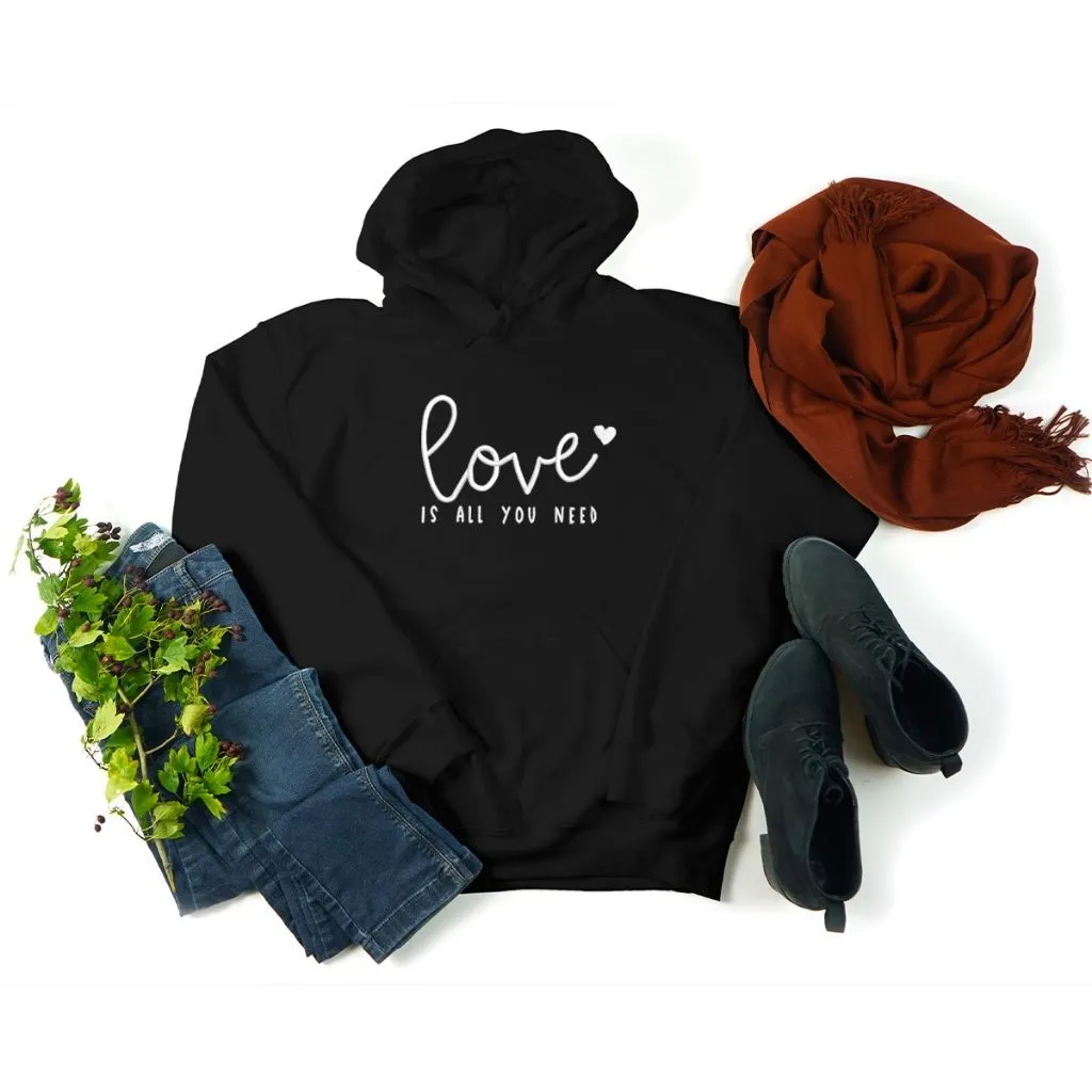 Love is all you need Embroidered Sweatshirt