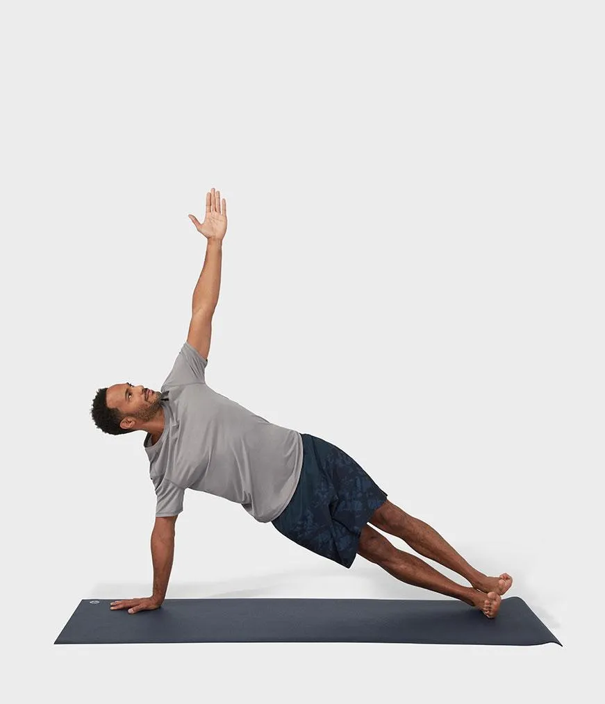 Manduka Apparel - Men's Tech Tee - Silver Filigree