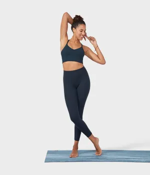 Manduka Apparel - Women's Renew Legging1 - Dark Sapphire