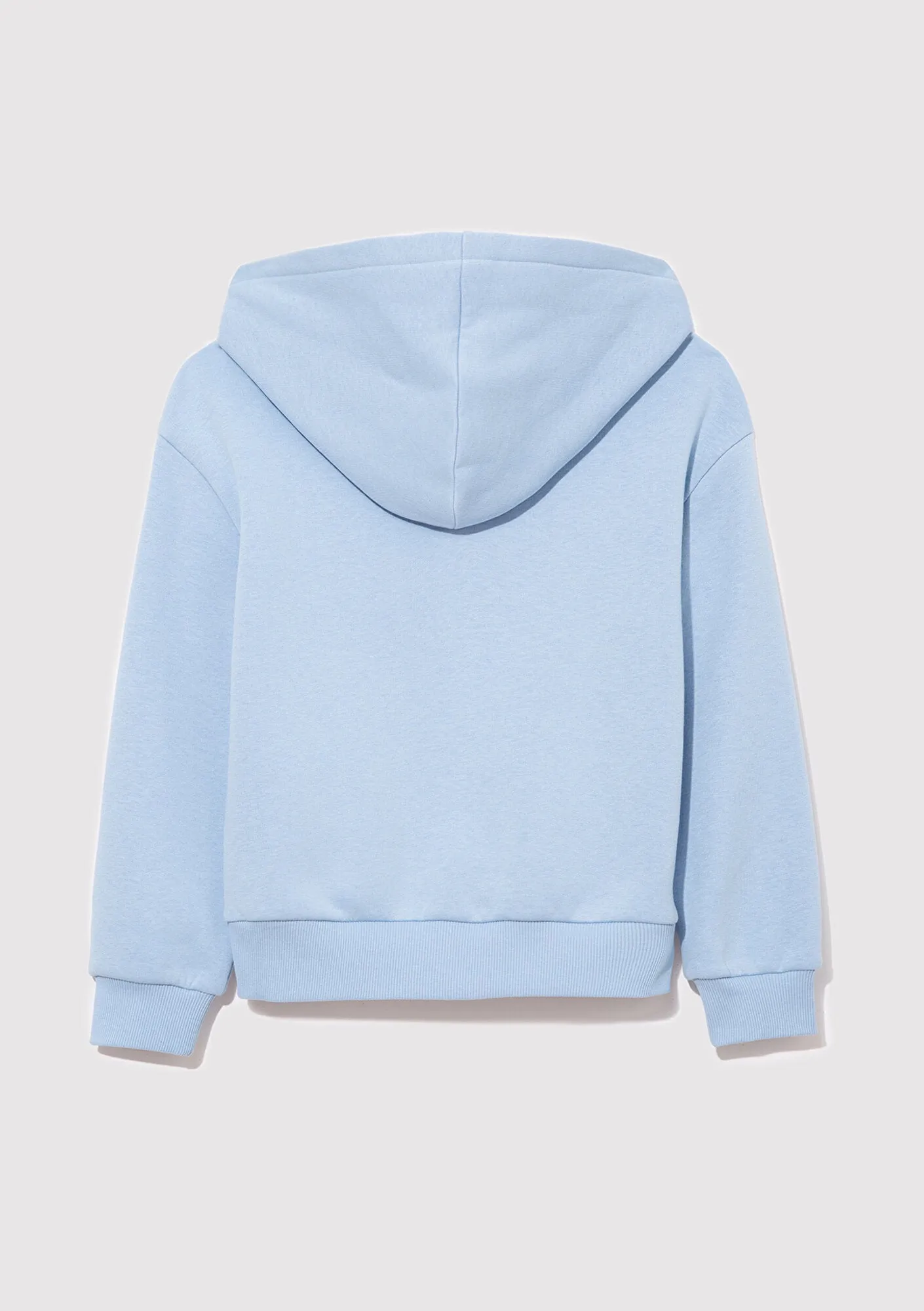 Mavi Logo Printed Hooded Blue Sweatshirt