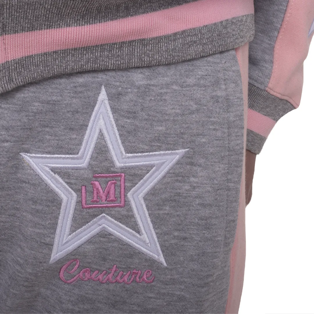 MDB Clearance Women's M-Star Fur Hooded Fleece Sweatsuit