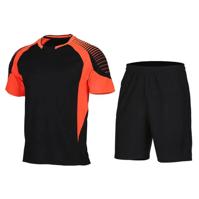 Men Running Uniforms Sets Jogging Sports Sportswear Training Fitness Exercise