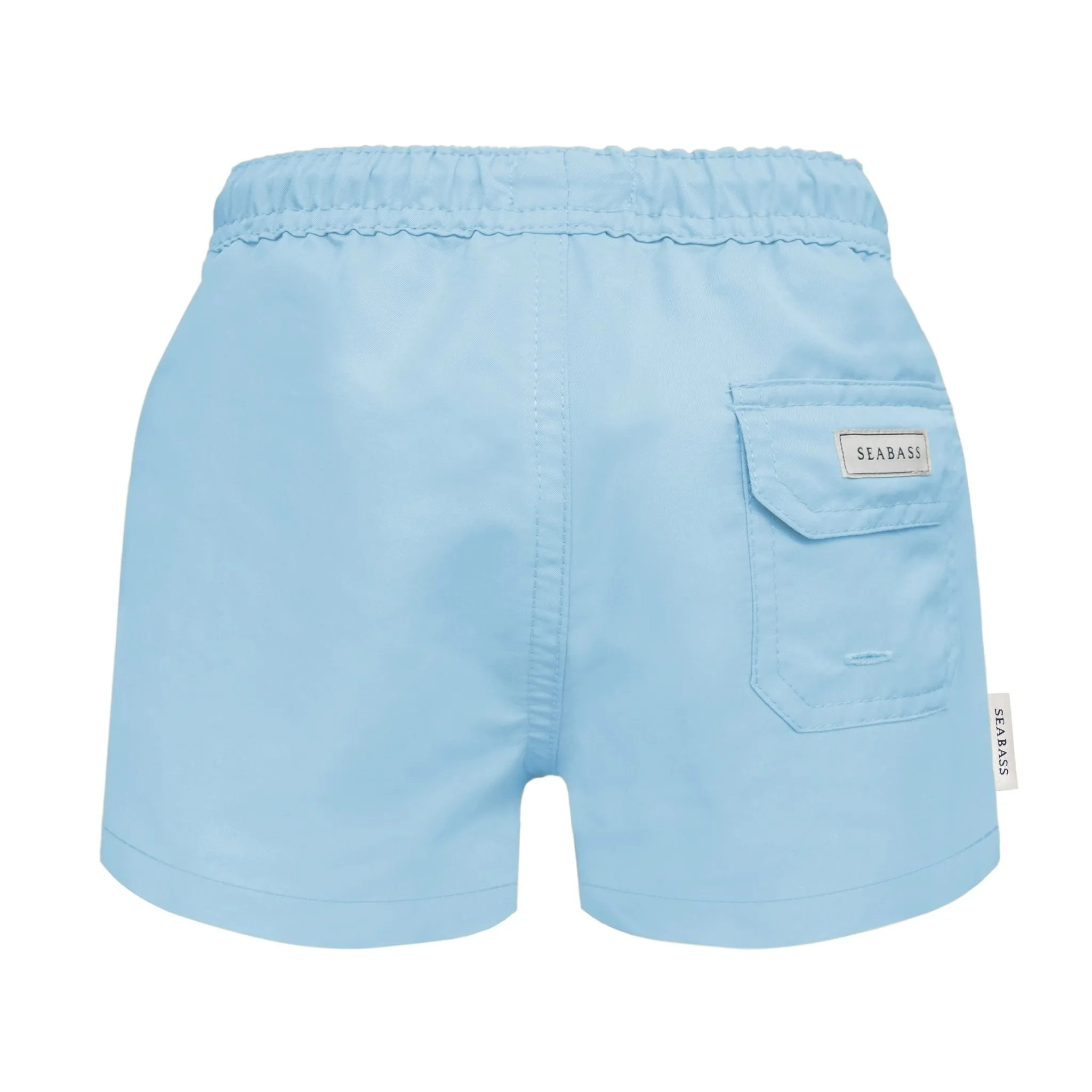 Men UV Swim Short Clearwater Blue - solid