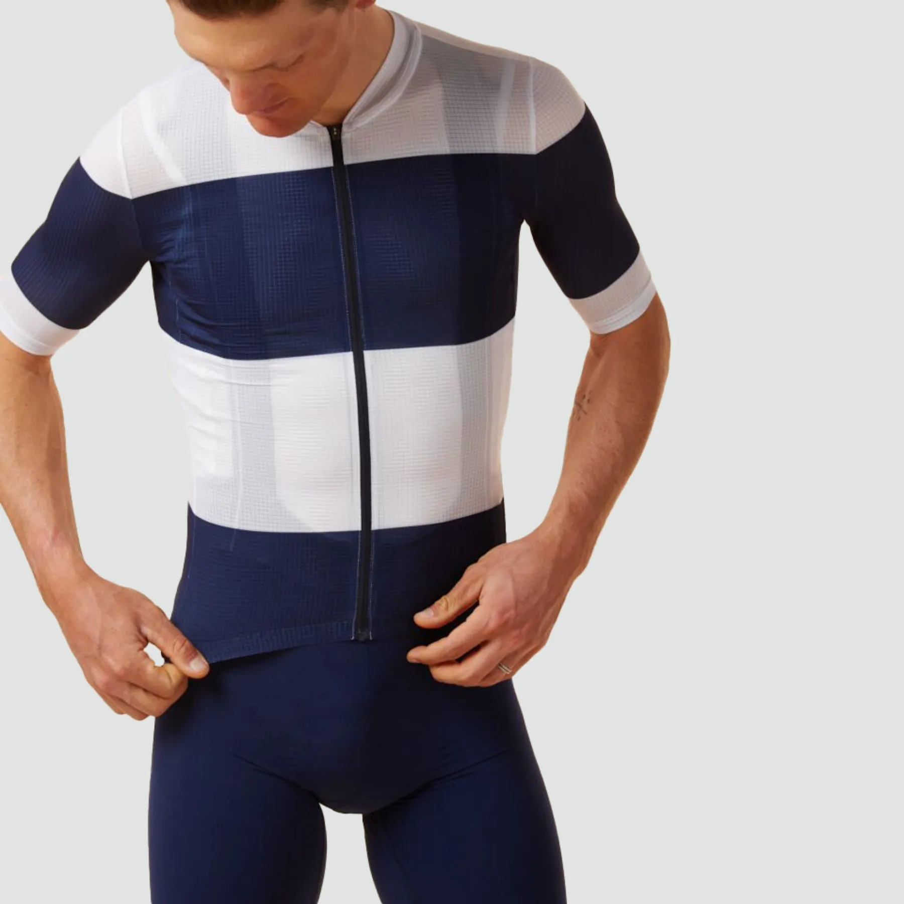 Men's Angeline Jersey - Navy White