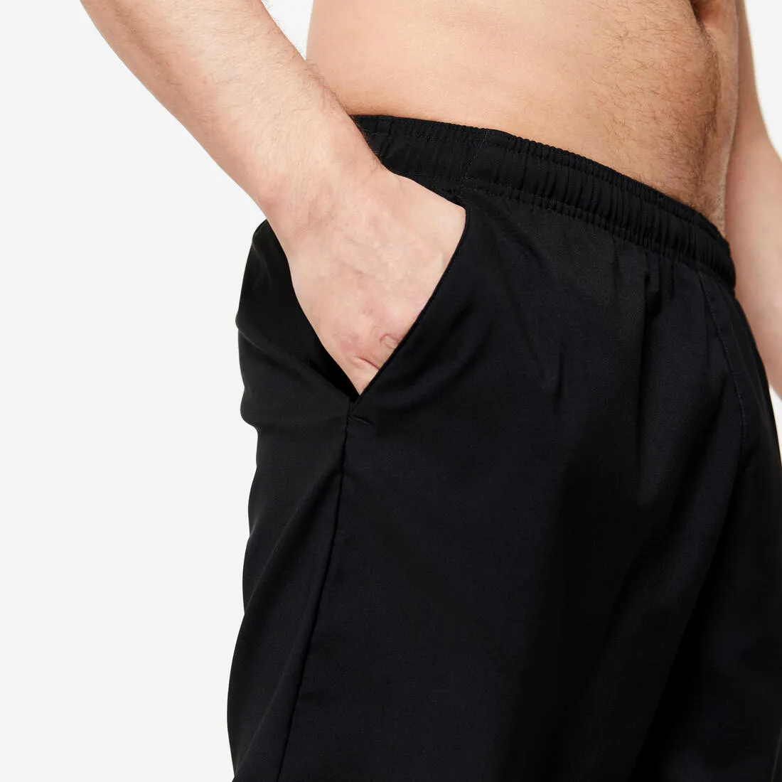 Men's Breathable Performance Cross Training Shorts with Zipped Pockets
