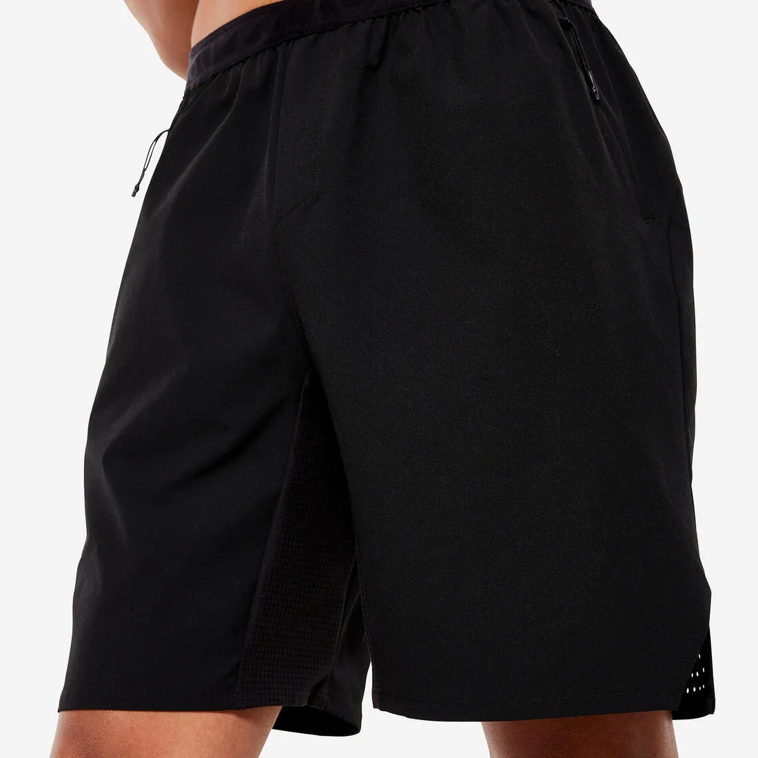 Men's Breathable Performance Cross Training Shorts with Zipped Pockets
